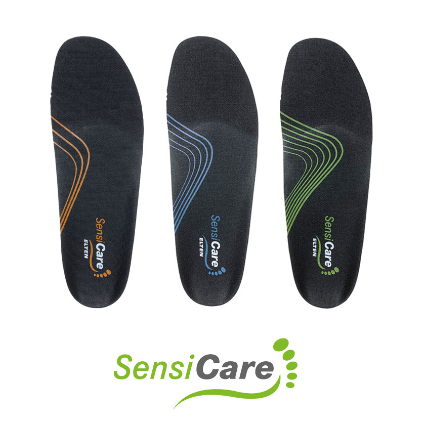 Sensicare Einlegesohlen Low, Medium, High