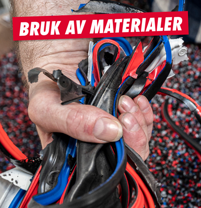 Bruk av materialer