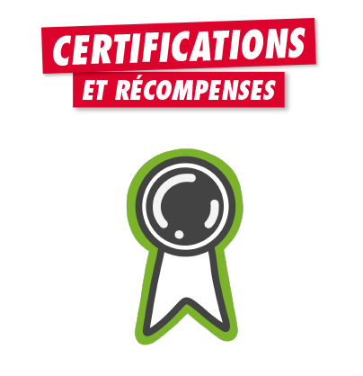 IMAGE CERTIFICATIONS ET RÉCOMPENSES