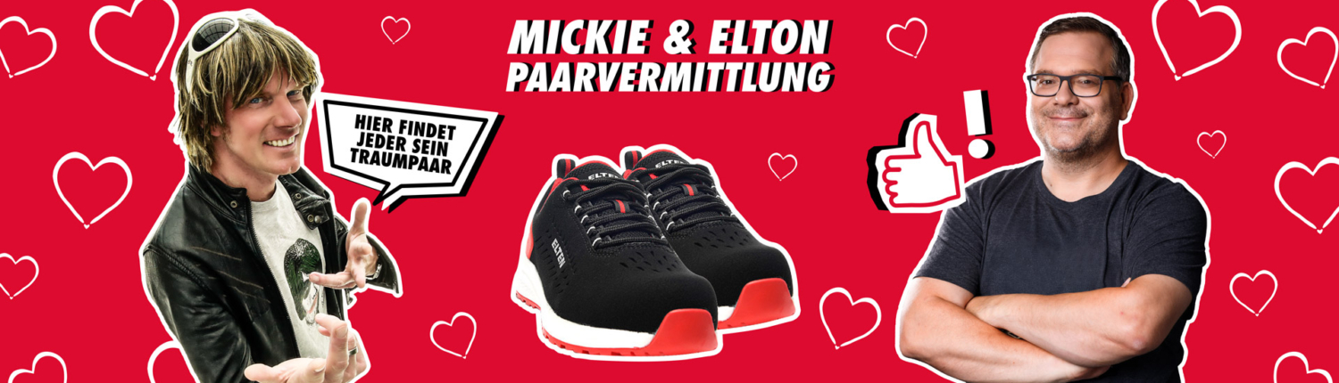 Mickie Krause und Elton bei ELTEN