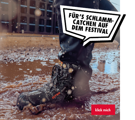 FÜR’S SCHLAMM- CATCHEN AUF DEM FESTIVAL