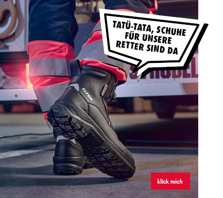 TATÜ-TATA, SCHUHE FÜR UNSERE RETTER SIND DA