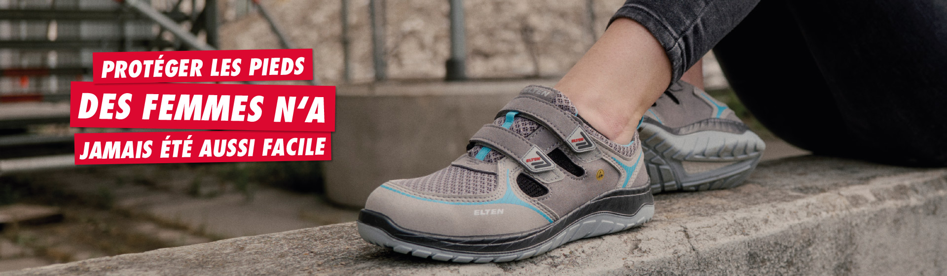 ELTEN MELLI grey Easy ESD S1P 741341