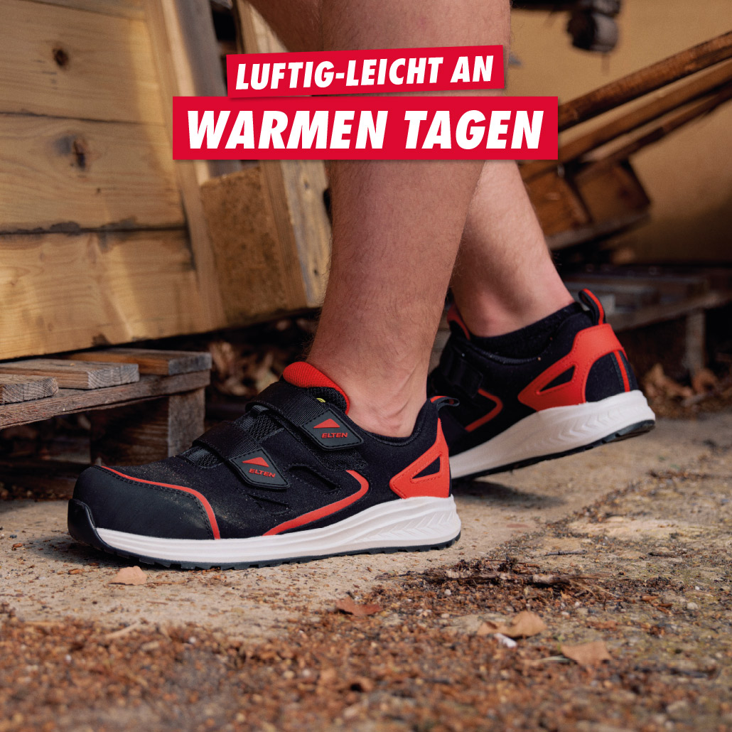 710801 - JORAN red Easy ESD S1PL - luftig-leicht an warmen Tagen