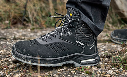 ELTEN Modell RAY XXFIT BLACK-GREY MID ESD S2