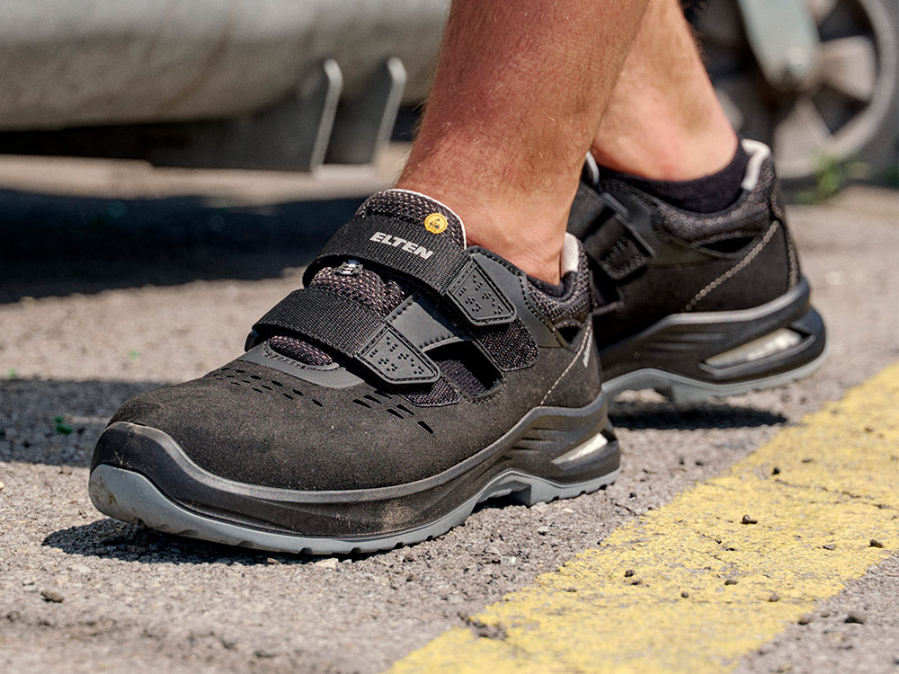 ELTEN Modell RAY XXFIT BLACK-GREY EASY ESD S1