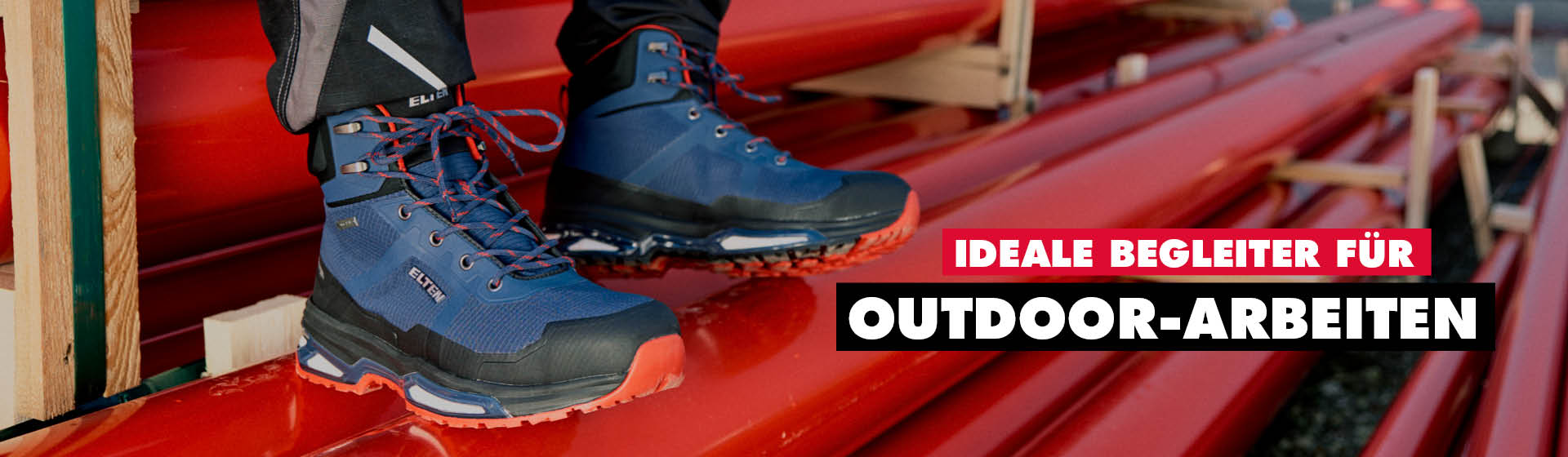 Schuh für ideale Outdoor arbeiten