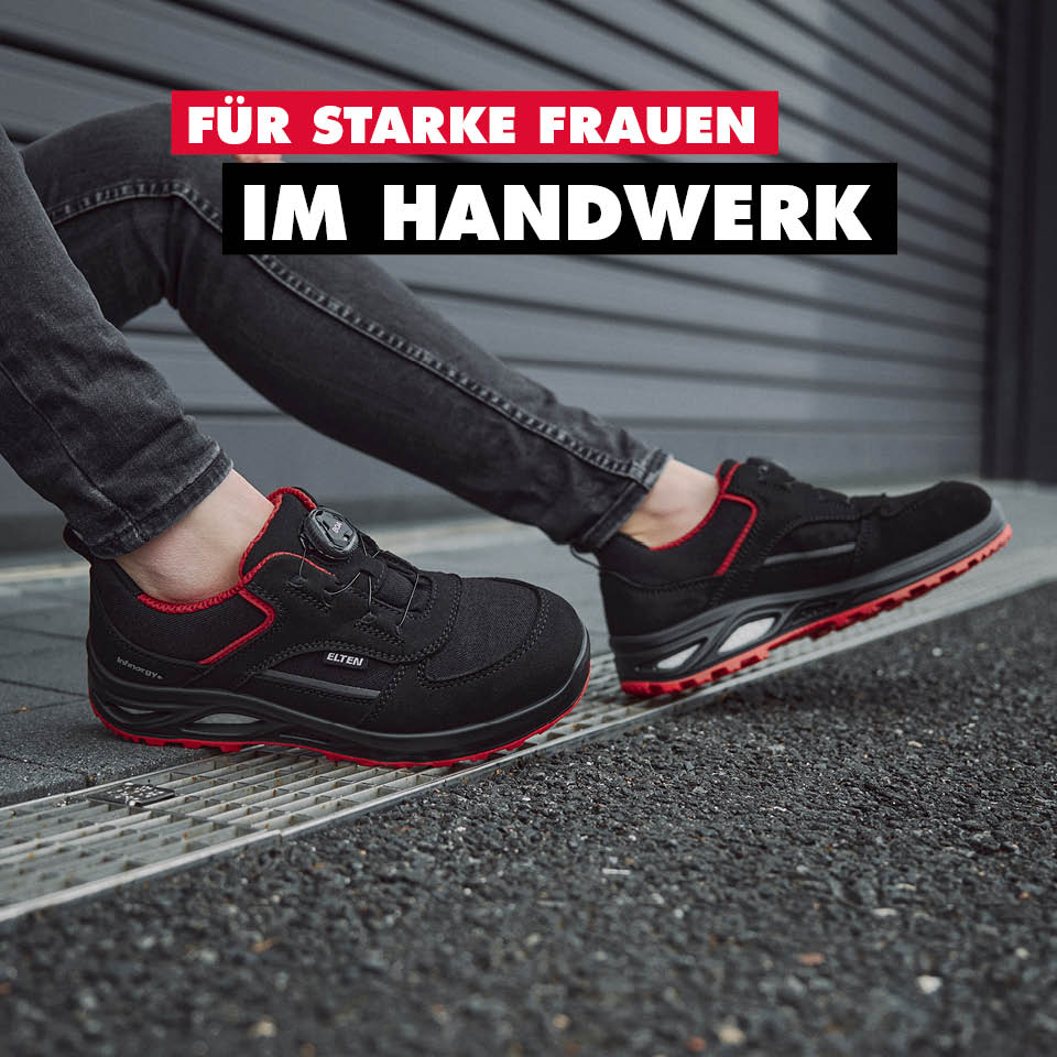 Schuh für Starke Frauen im Handwerk