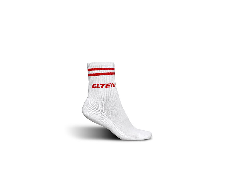 ELTEN Casual Socks white-red - 900013
